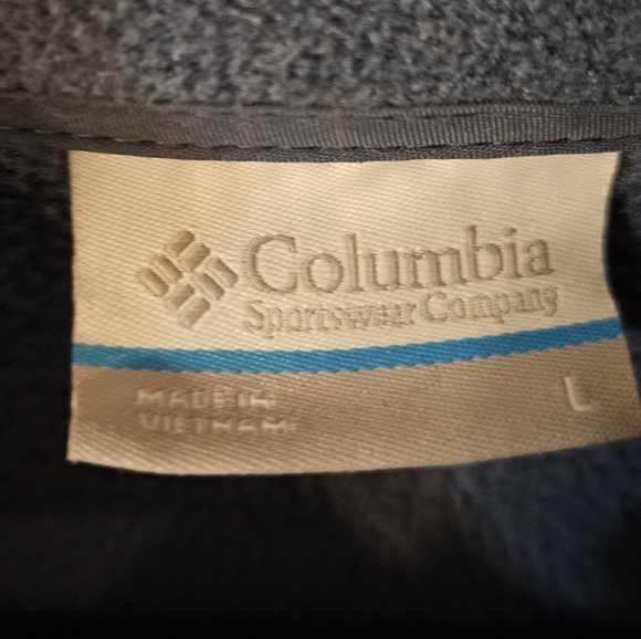 Columbia Quarter zip snap fleece jacket - Picture 2 of 3